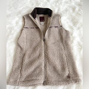 Horny Toad Sherpa style vest size medium